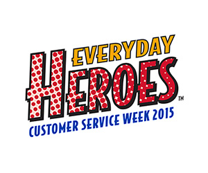 customer service week logo